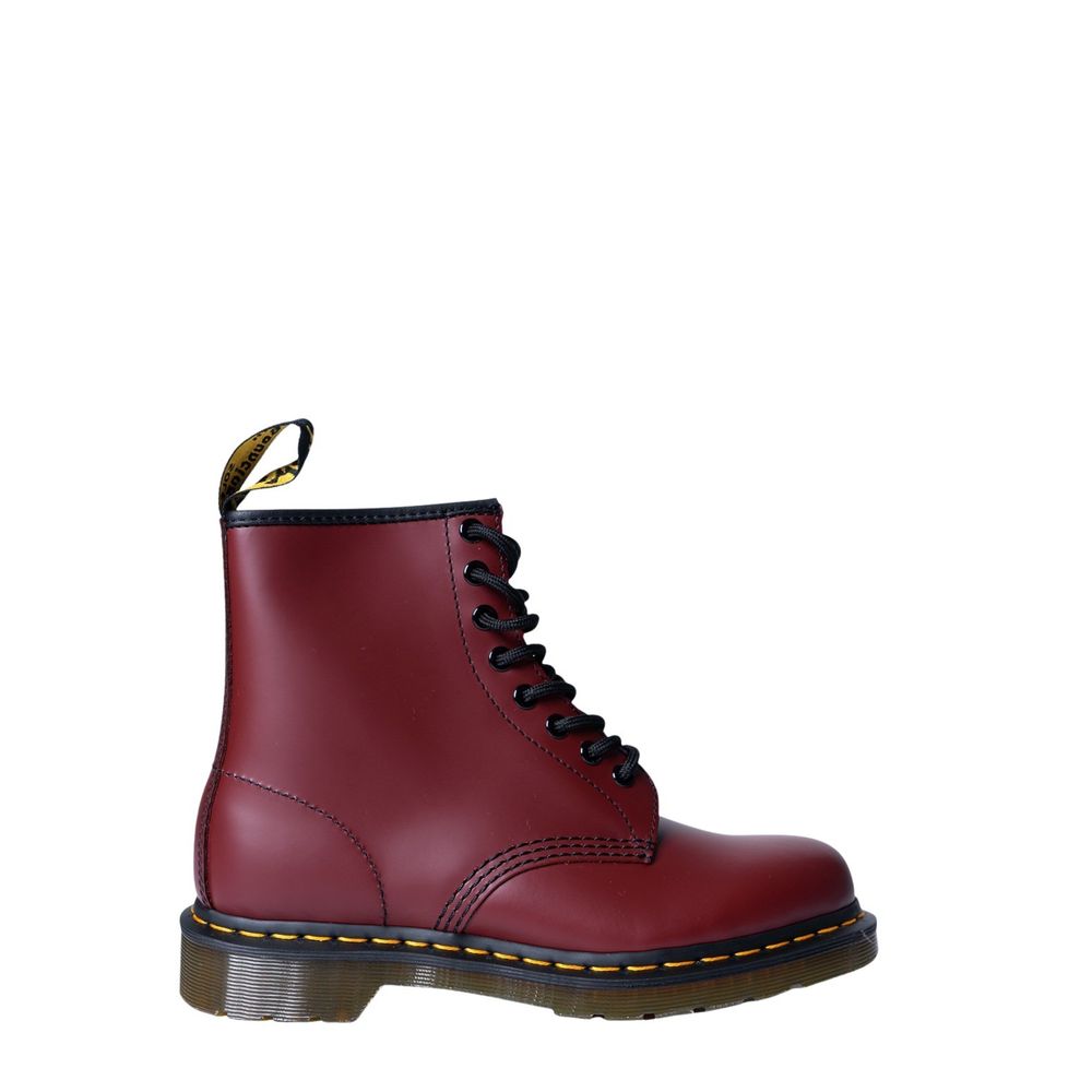 Dr. Martens Μπορντό Δερμάτινη Μπότα